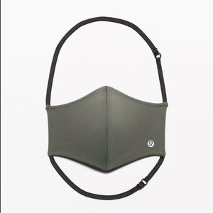 Lululemon double strap face mask - misty meadow